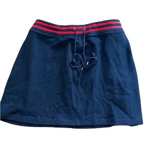 Chaps Cotton Skirt with drawstring